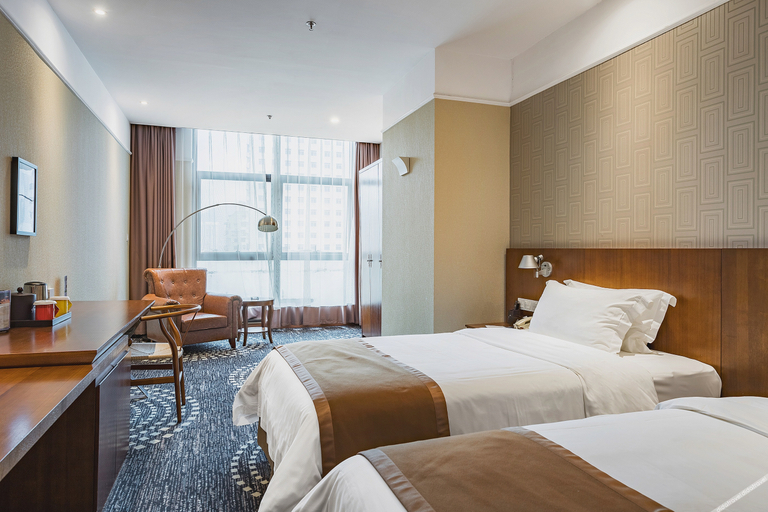 商务双床房, Days Inn by Wyndham Chongqing Guangyu Shangbin, Chongqing