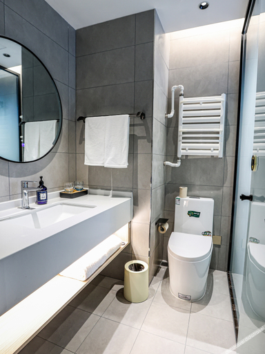 Bathroom 3, Starway Hotel Baotou Donghe Baotou Aluminum, Baotou