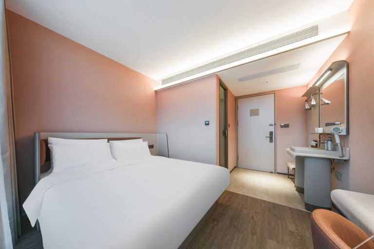 Bedroom 2, Hanting Hotel Shanghai Eye and ENT Hospital Pujiang, Shanghai