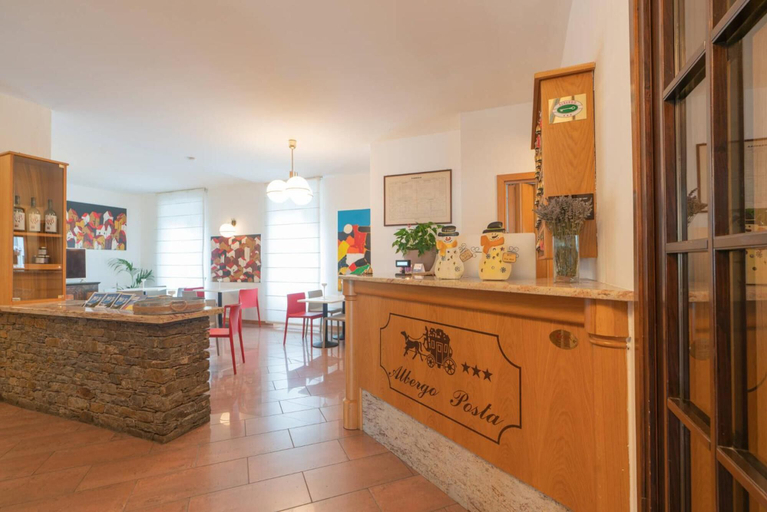 Public Area, Hotel Posta, Sondrio