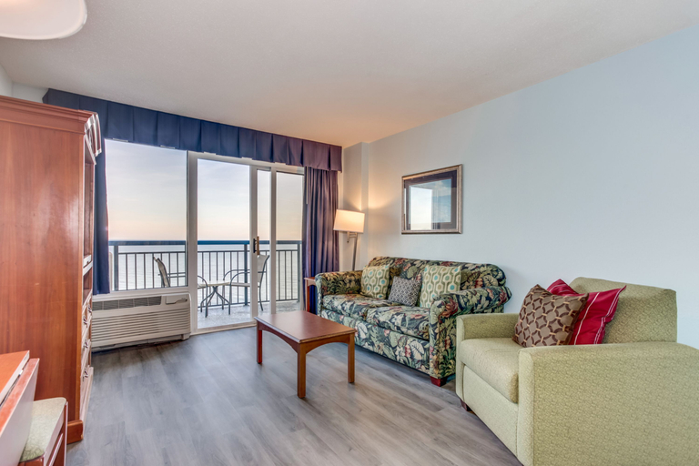 Living area 3, Spectacular Oceanfront Condo by Hosteeva, Horry