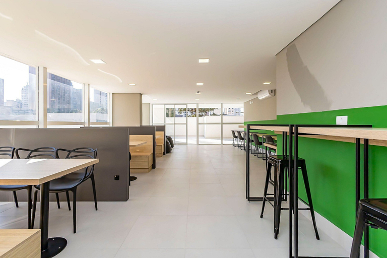 Dining 4, Studio com Vista Para o Centro da Cidade - Man1702, Curitiba