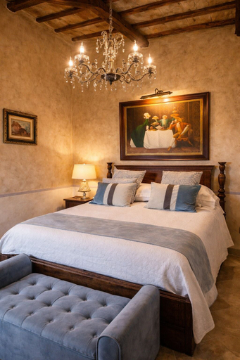 Bedroom 2, Torre Collevento Luxury Villa, Terni