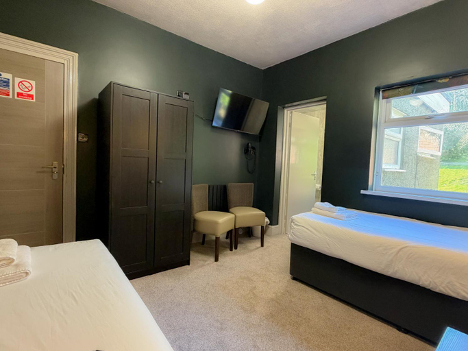 Bedroom 2, Nomi Rooms & Restaurant, Gwynedd
