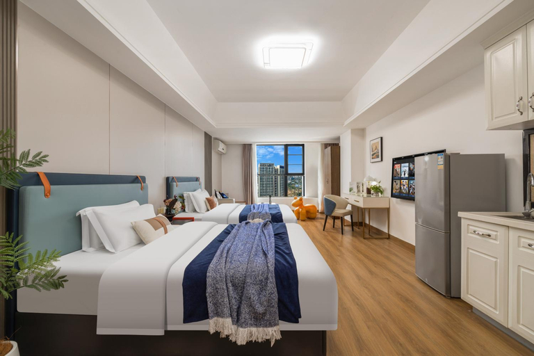 Bedroom 2, Live Inn International Apartment, Guangzhou