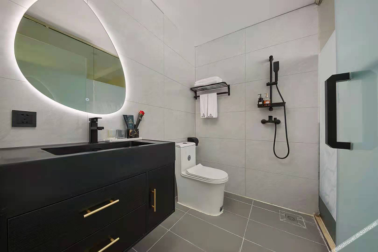 Bathroom 3, Mantu Hotel (Guangzhou Jiahe Jinbo Tiandi Branch), Guangzhou