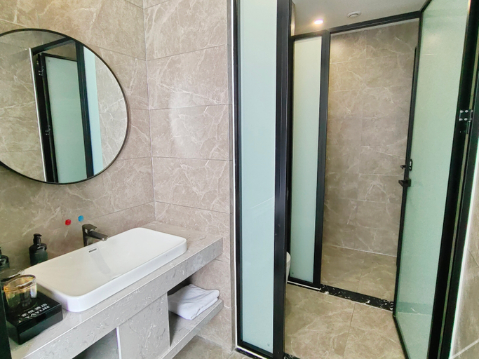 Bathroom 3, Hanting Hotel Rizhao Railway Station, Rizhao