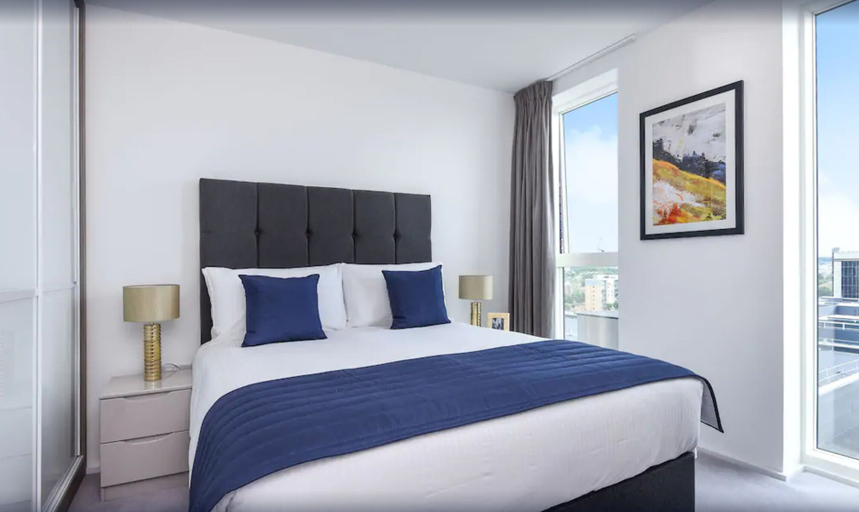 Bedroom 4, Millharbour Apartments By Charles Hope, London