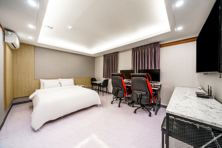 Bedroom 2, Incheon Yeonanbudu Awesome Hotel, Jung
