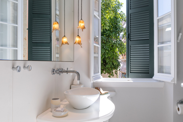 Bathroom 4, Acanthus blue, Ionian Islands