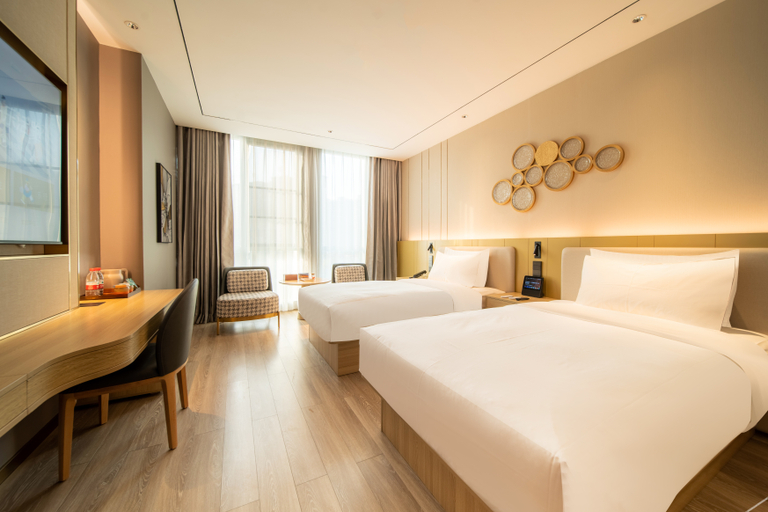 Bedroom 2, Orange Hotel Sanmenxia Railway South Station, Sanmenxia