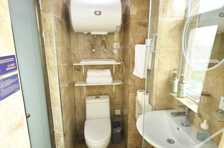 Bathroom 3, Flower Apartment Hotel, Chongqing
