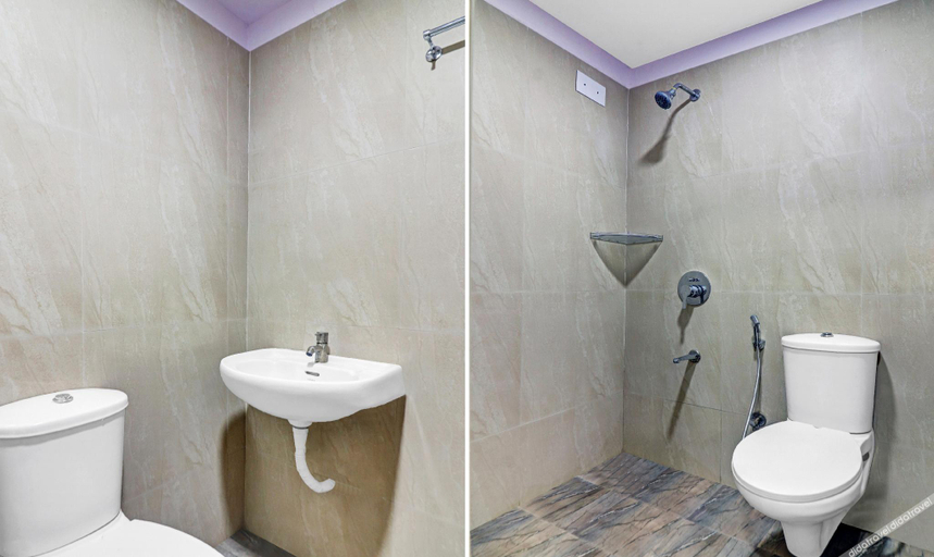 Bathroom 3, Itsy by Treebo - 99 Inn Hitech City, Hyderabad