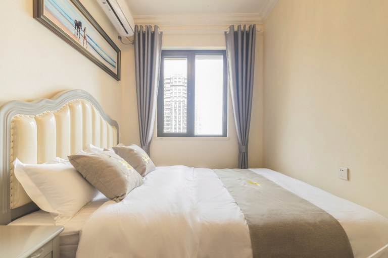 Bedroom 2, Yuehai Holiday Apartment (Qidong Evergrande Venice), Nantong