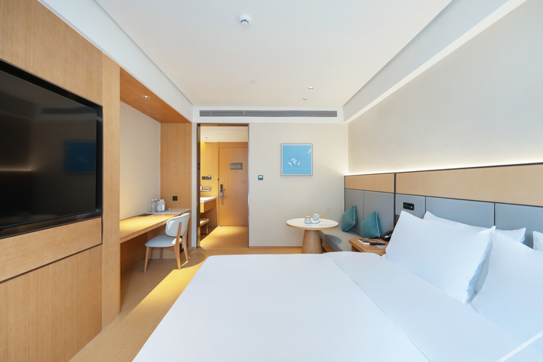 Bedroom 2, Ji Hotel Guangzhou Jiangnanxi Guangbai New City, Guangzhou