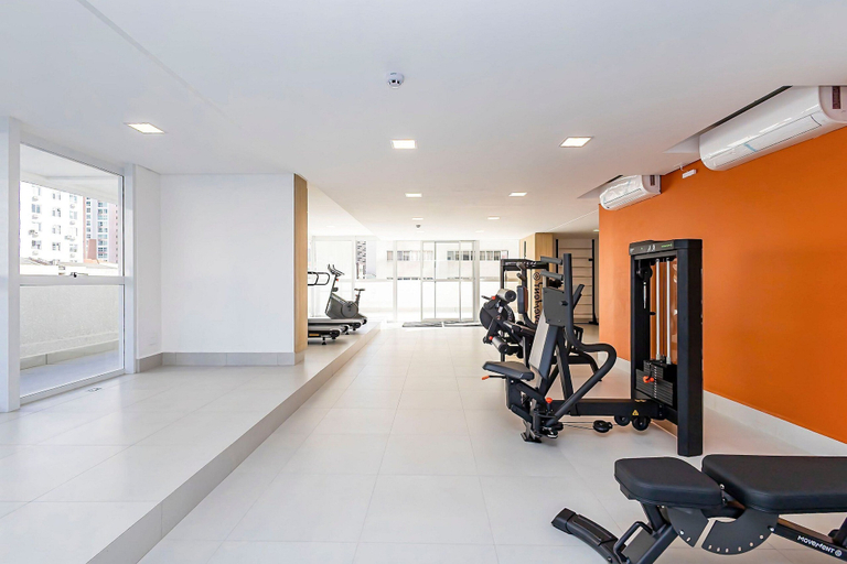 Fitness facility 2, Studio com Vista Para o Centro da Cidade - Man1702, Curitiba