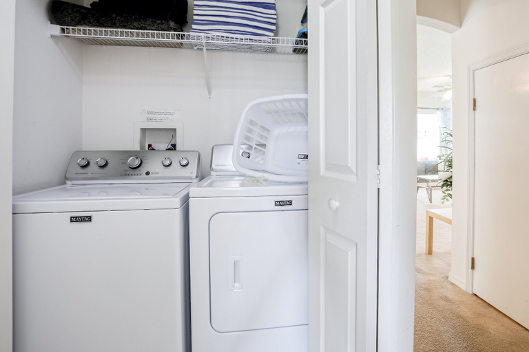 Laundry, Enchanting Dog-friendly Home With Pool, Lanai, Central AC, & Washer/dryer, Osceola
