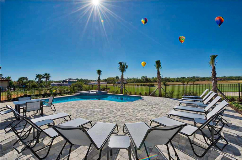 Pool 2, Stunning Home With Private Pool/pool Spa, Golf Course View, & Home Theater, Osceola