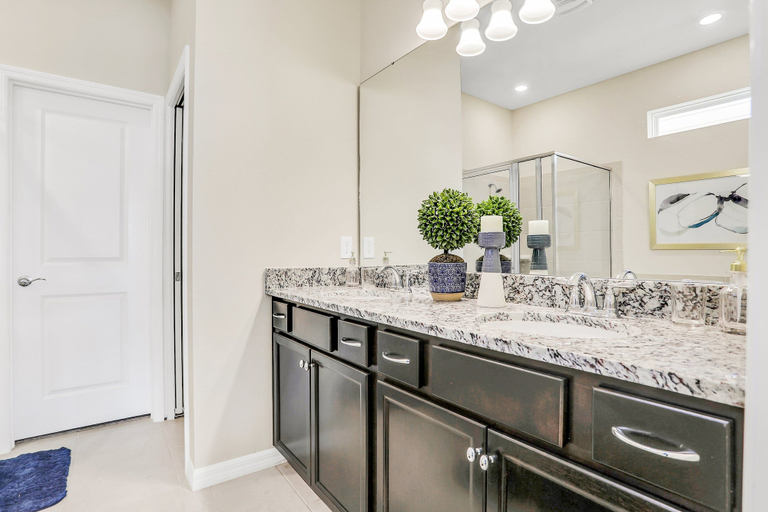 Bathroom 2, Spacious Resort Home With Private Pool, Game Room, & Abundant Amenities, Polk