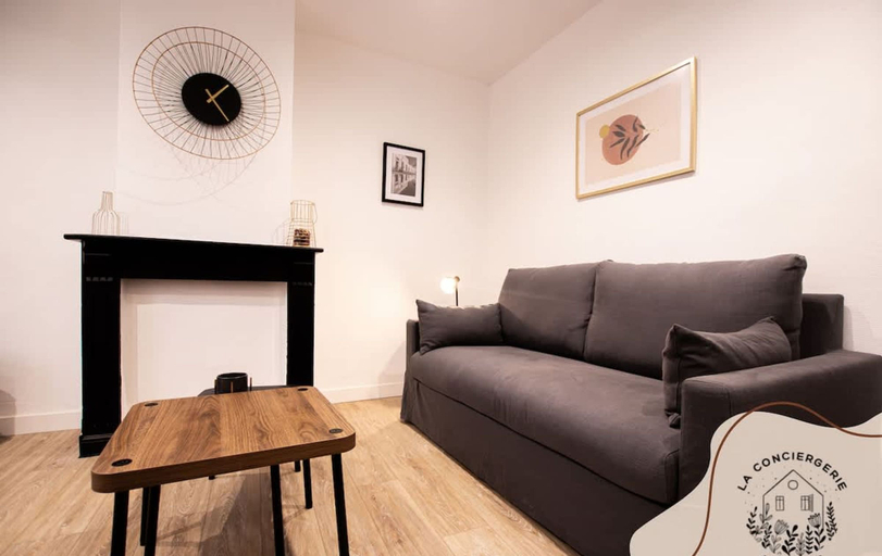 Room 2, Le Cantin-porain Wifi Centre Ville 2pers, Pas-de-Calais
