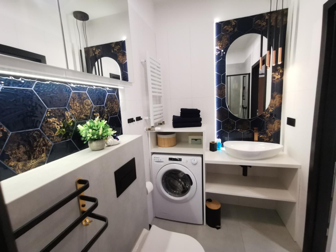 Bathroom, Apartamenty Wybrzeze Laguna III 150m do plazy, Kołobrzeg