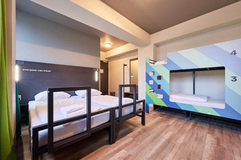 Bedroom 5, a&o Bremen Hauptbahnhof - Hostel, Bremen