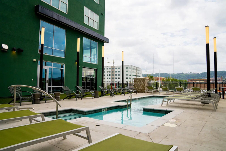 Pool 2, Landing Apartments near Downtown and UAB, Jefferson