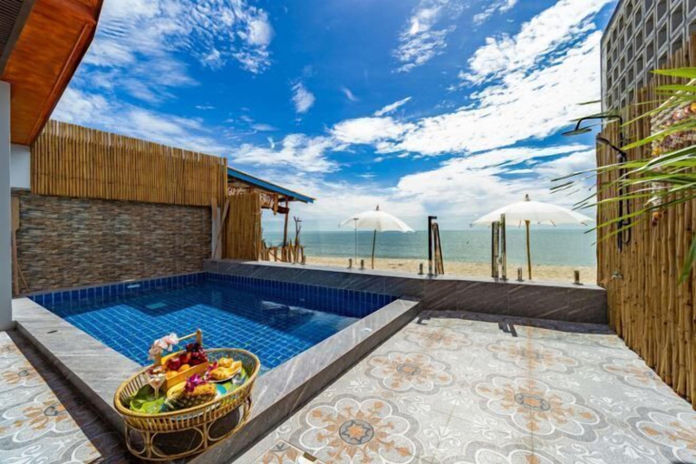 Outdoor pool 4, Come Home Beach Villa, 3 Bedrooms (CA3), Cha-Am