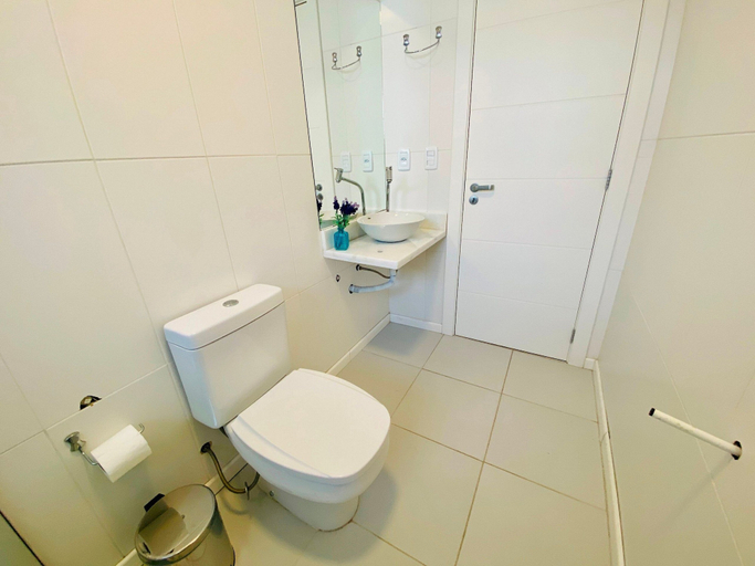Bathroom 4, COBERTURA 04 Suites - RUA COBERTA, Gramado