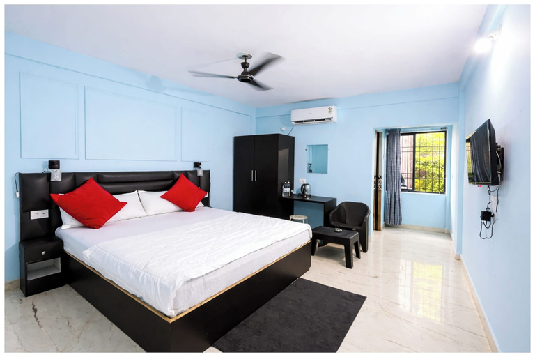 Room 3, Hotel The Boss House Near Beach, North Goa