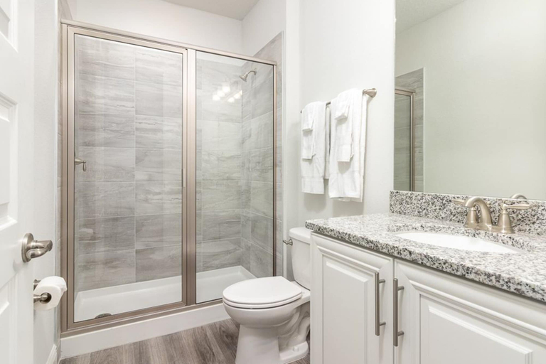 Bathroom 4, Luxurious Home Private Pool + Spa, Osceola