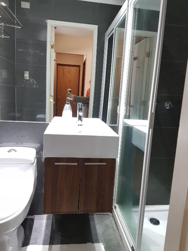 Bathroom, Hospedaje klickmann, Cautín