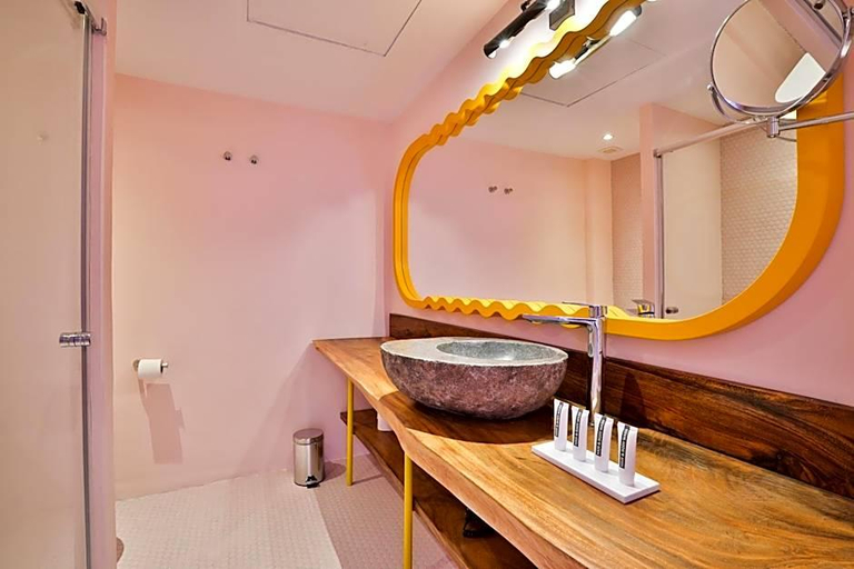 Bathroom 5, Paradiso Ibiza Art Hotel, Baleares