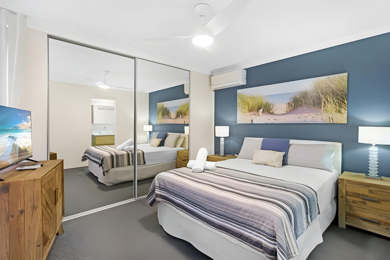Bedroom 4, Oceanside Cove Holiday Apartments, Gold Coast