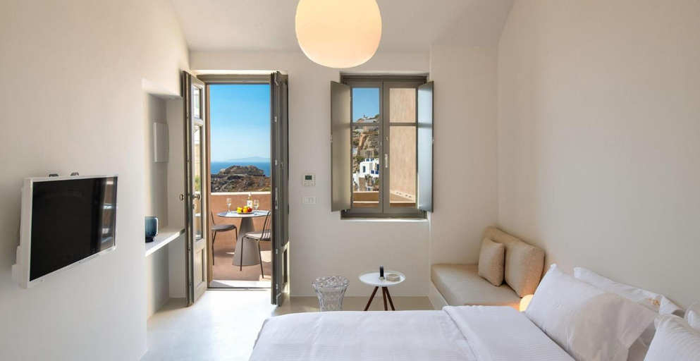Bedroom 3, Old Castle Oia by Mr and Mrs White, South Aegean