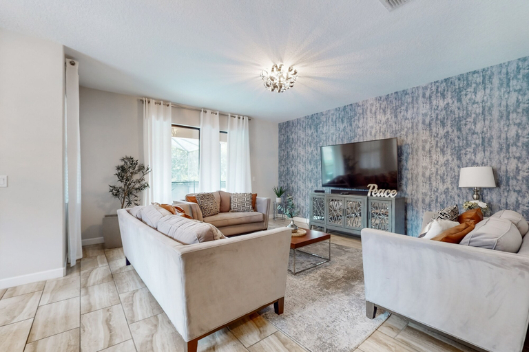 Interior, Spacious Getaway With 2 Themed Game Rooms, Private Pool, & Pool spa, Polk