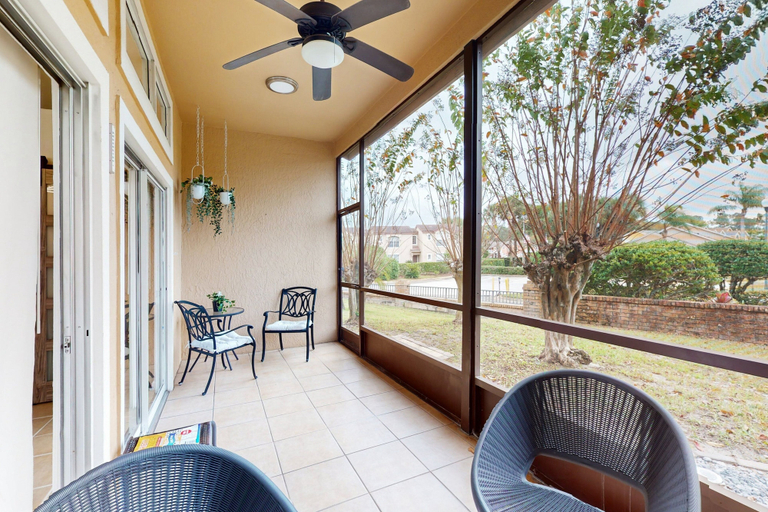 Terrace/patio, Ideally Located Modern Townhome With Open Layout & Pool - Snowbird-friendly, Osceola