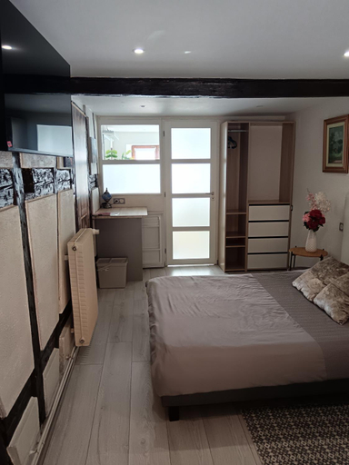 Bedroom 2, Passage des Romains studio, Haut-Rhin