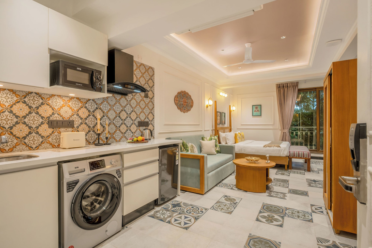 Interior, Staymaster Veridian 1BR Studio, North Goa