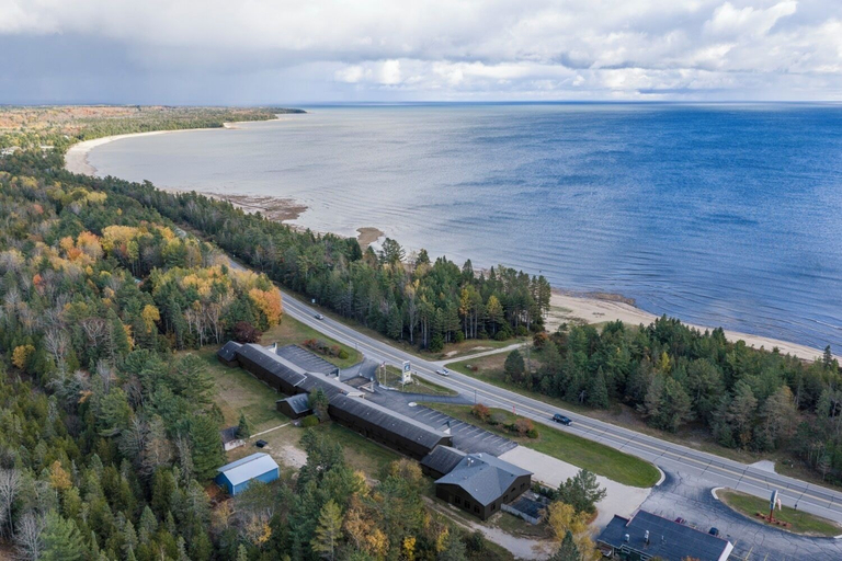 Aerial view 4, Manistique Sands, Schoolcraft