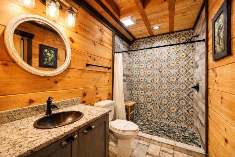 Bathroom 5, Makin' Memories 2 Bedroom Cabin, Sevier