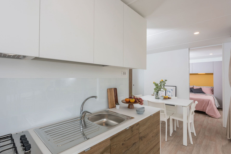 Private kitchen 2, Delta Open Air Resort, Ferrara