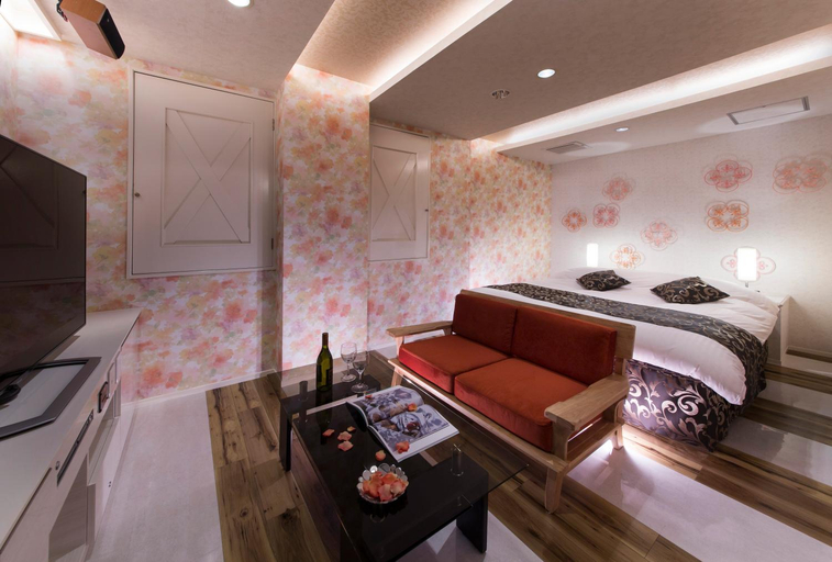 Bedroom 5, hotel SWEET SEASON, Hashima