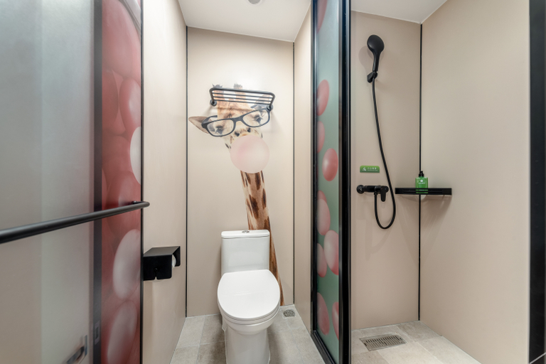 Bathroom 3, Hi Inn Lianyungang Yanhexiang Pedestrian Street, Lianyungang