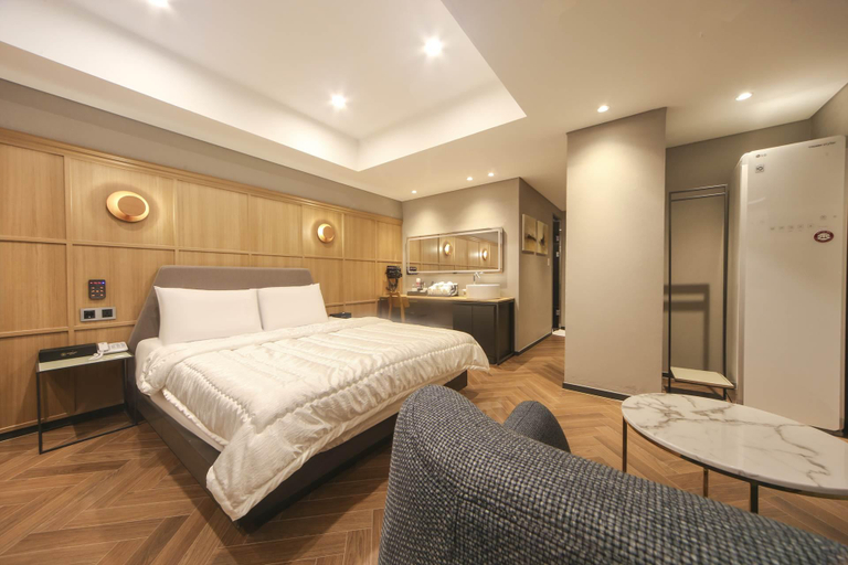 Bedroom 2, Ulsan Jung gu Brown Dot Ulsan Haksan Branch, Jung
