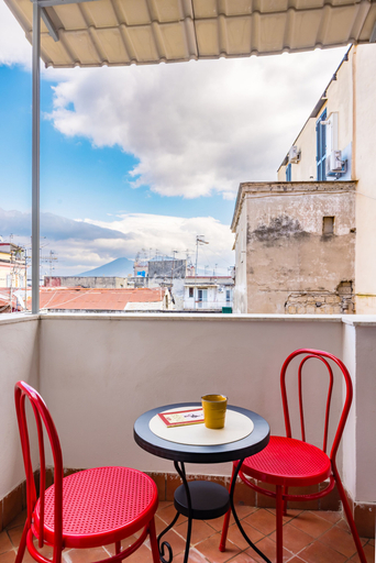 Balcony, Wide and Arty at Spanish Quarter, Napoli