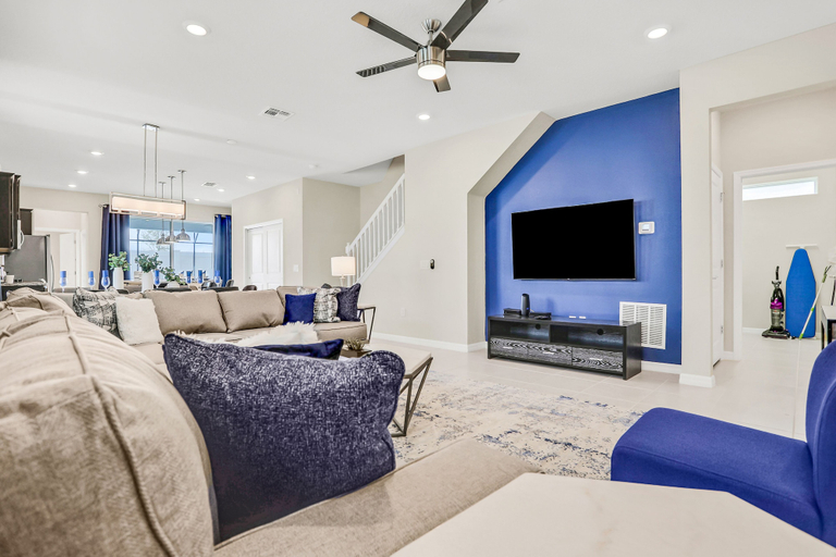 Living area 5, Spacious Resort Home With Private Pool, Game Room, & Abundant Amenities, Polk