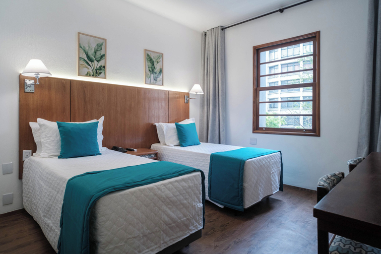 Bedroom 3, Hotel Normandie - by Easy Hotels, São Paulo