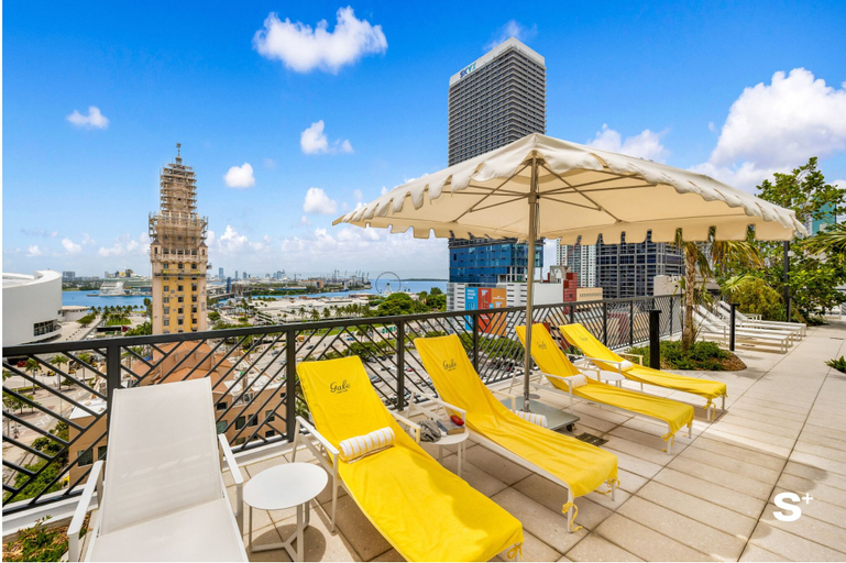 Terrace/patio 3, Luxe 1-BD Condo with Stunning DTW Views, Miami-Dade