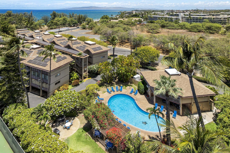 Pool 2, Haleakala Shores A-411 - Modern 2br/2ba, 2 King Beds, Sleeps 4, Split AC, Wi-fi, Maui